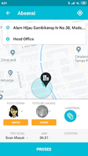 absensi online gps