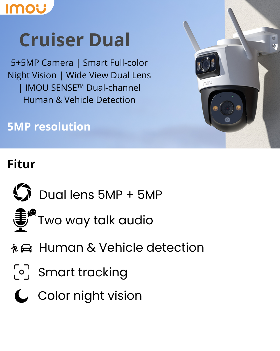 paket cctv imou dual cruiser 5mp