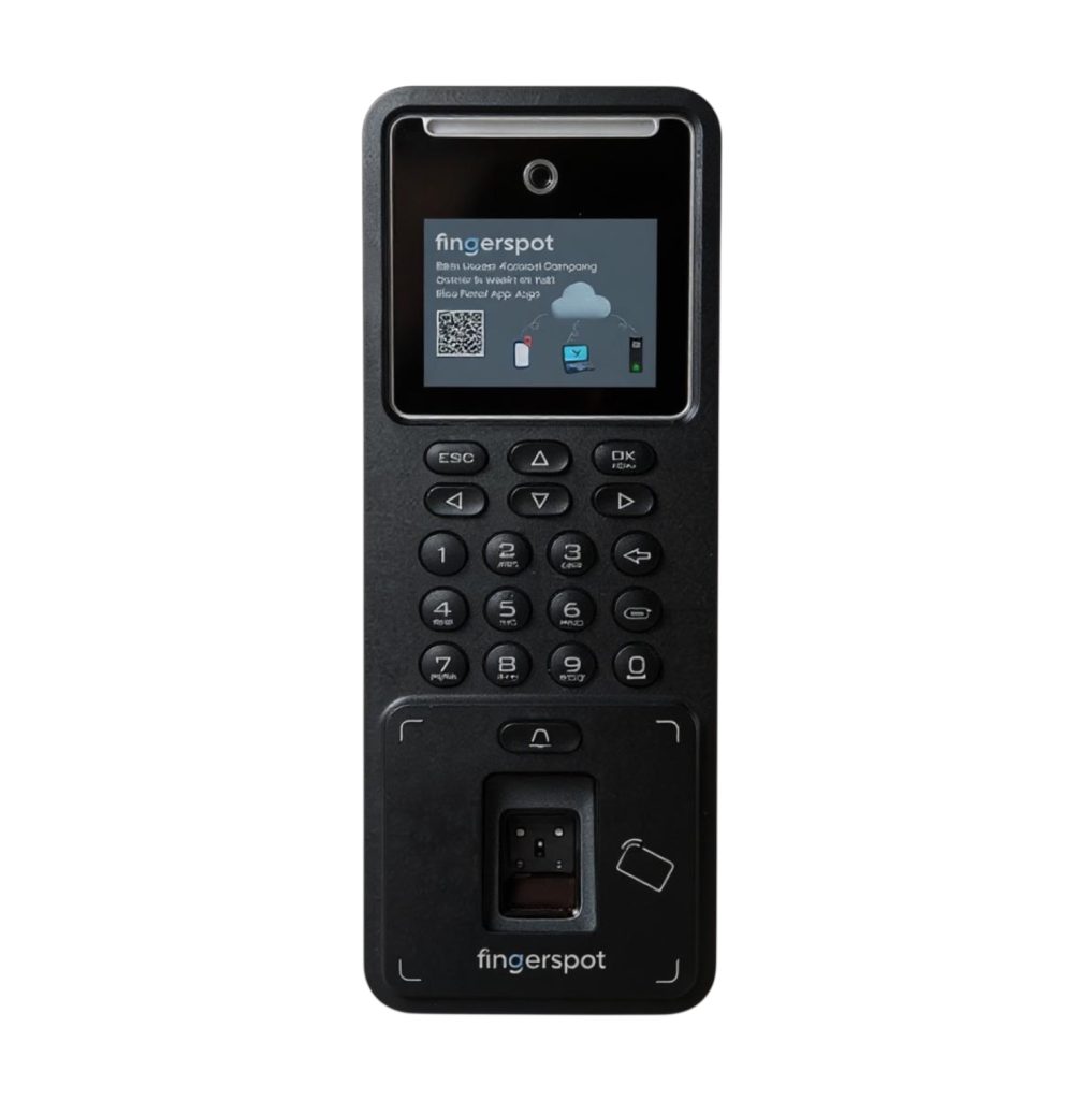 mesin absensi wajah fingerspot vivo w-2421m